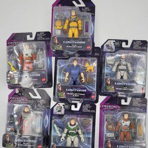 7 Disney and Pixar Lightyear Crystal Grade Buzz Lightyear Figure